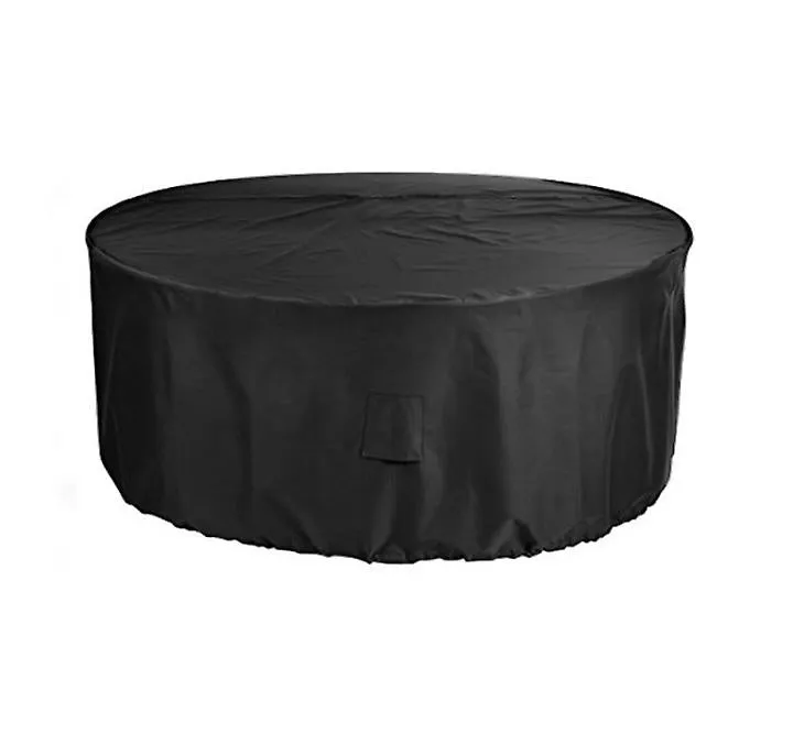122*45cm Round furniture dustproof and waterproof cover, outdoor garden table furniture protective cover AZ22866
