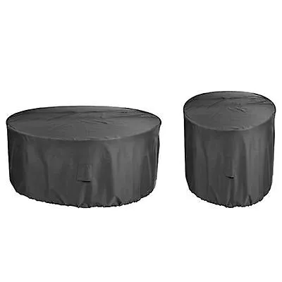 230*110cm Round furniture dustproof and waterproof cover, outdoor garden table furniture protective cover AZ22859