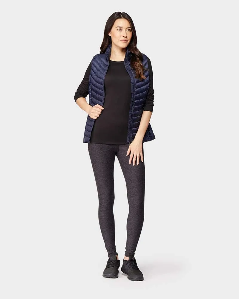 32 Degrees Heat Womens Ultra Soft Thermal Lightweight Baselayer Crew Neck Long Sleeve Top