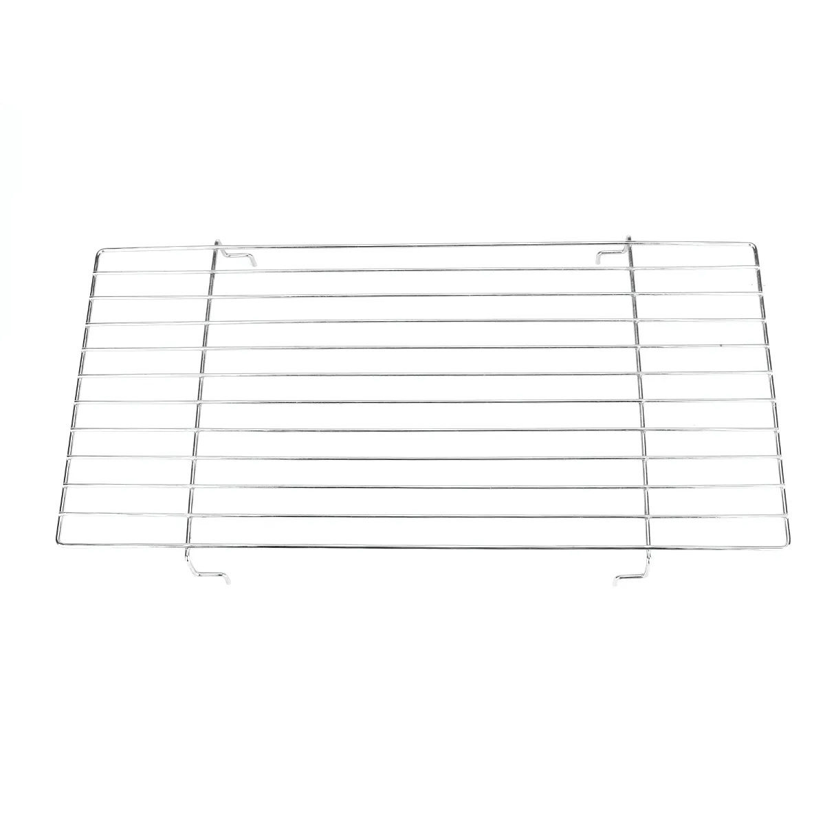 45X24X7.5Cm Stainless Steel Grill Outdoor Stainless Barbecue Portable Camping Barbecue Grill Multifunction Wood Stove