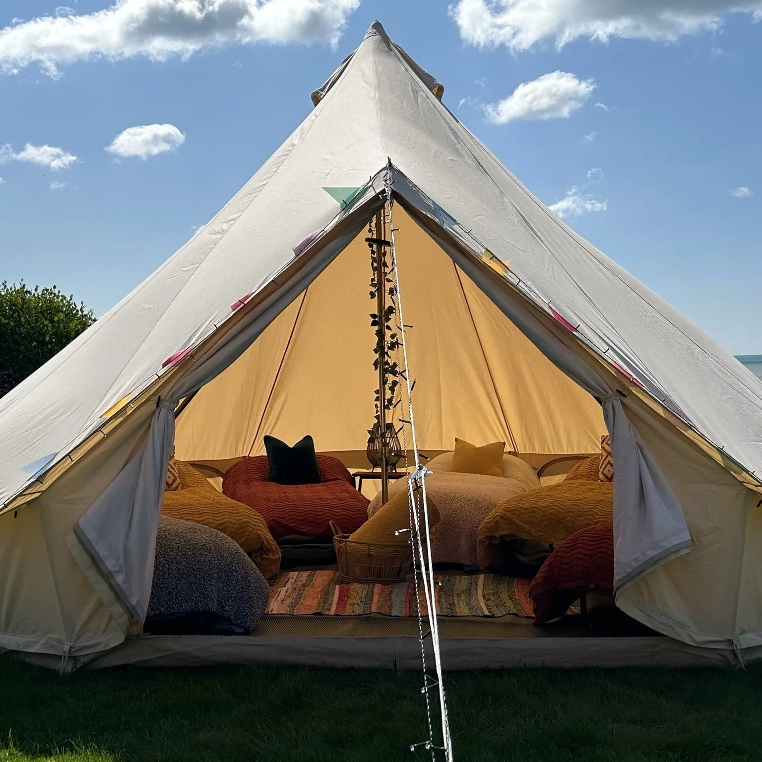 5m Bell Tent Fireproof (No Stove Hole)