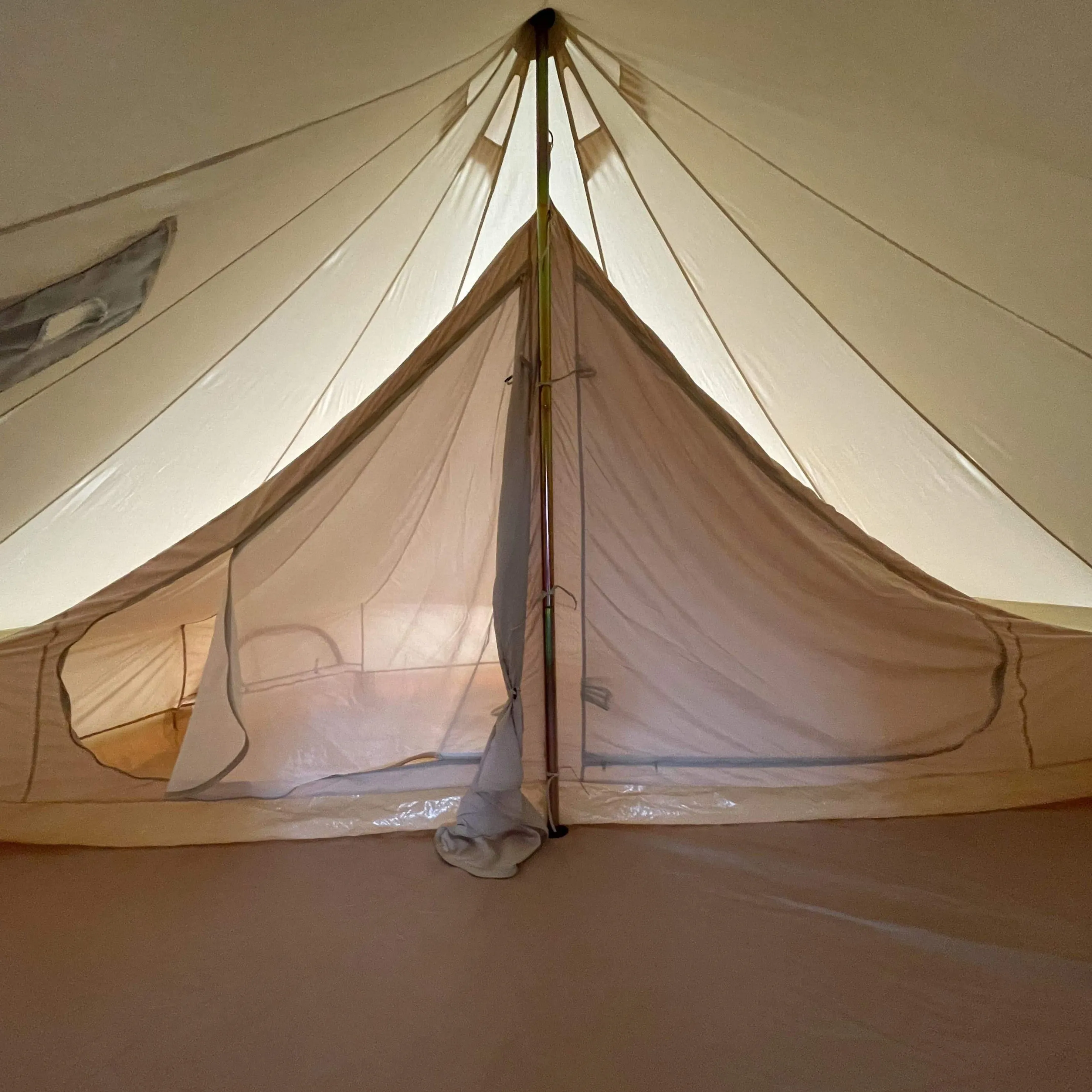 5m Bell Tent Fireproof (No Stove Hole)