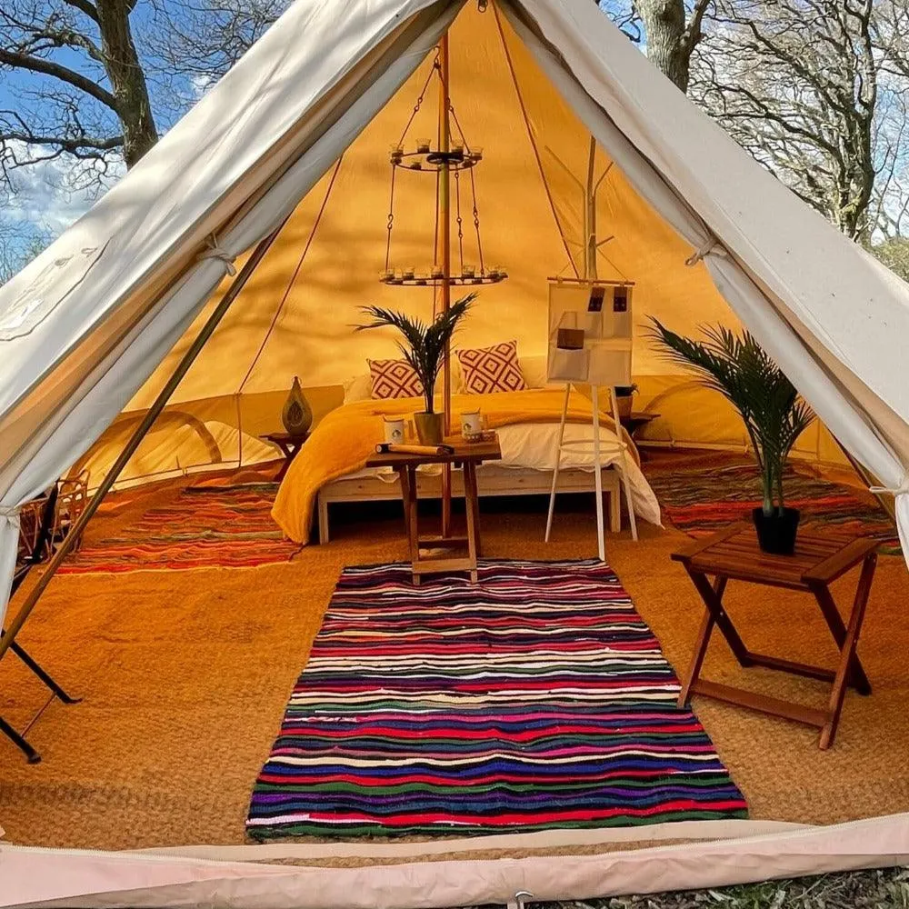 5m Bell Tent Fireproof (No Stove Hole)