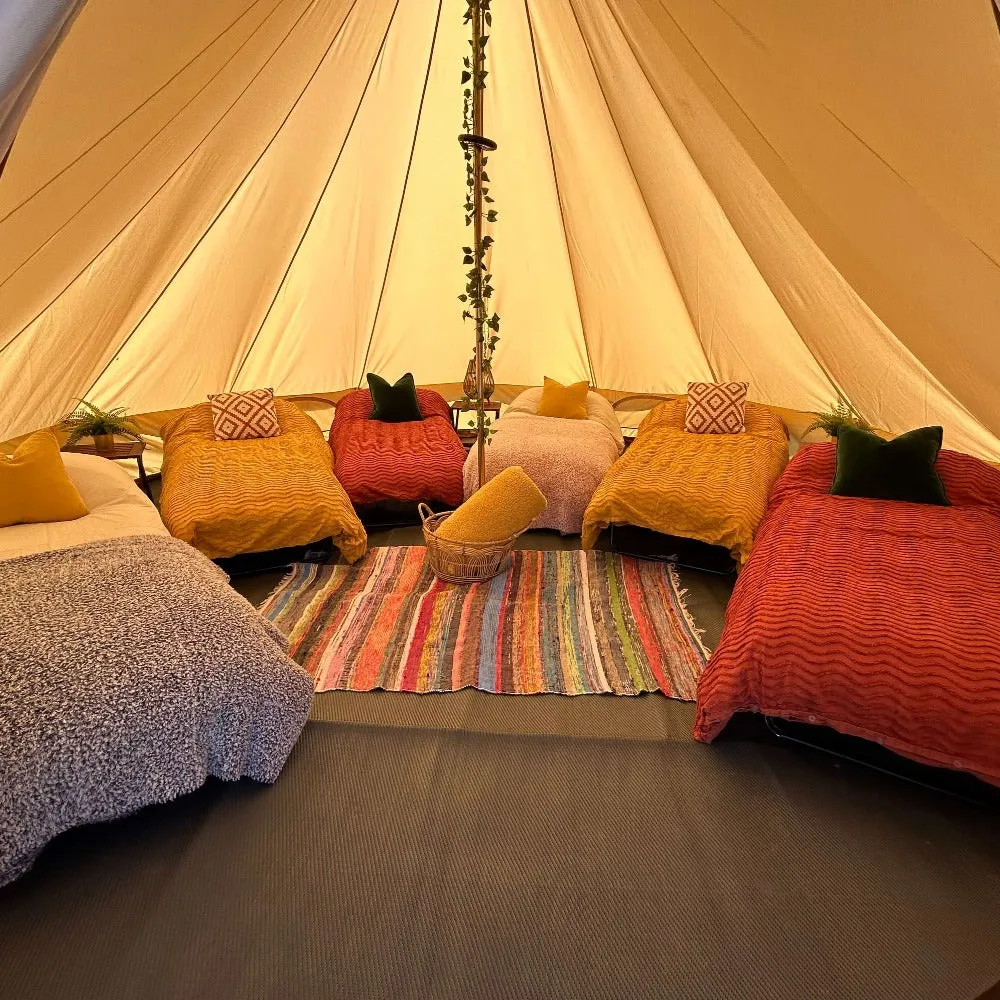 5m Bell Tent Fireproof (No Stove Hole)
