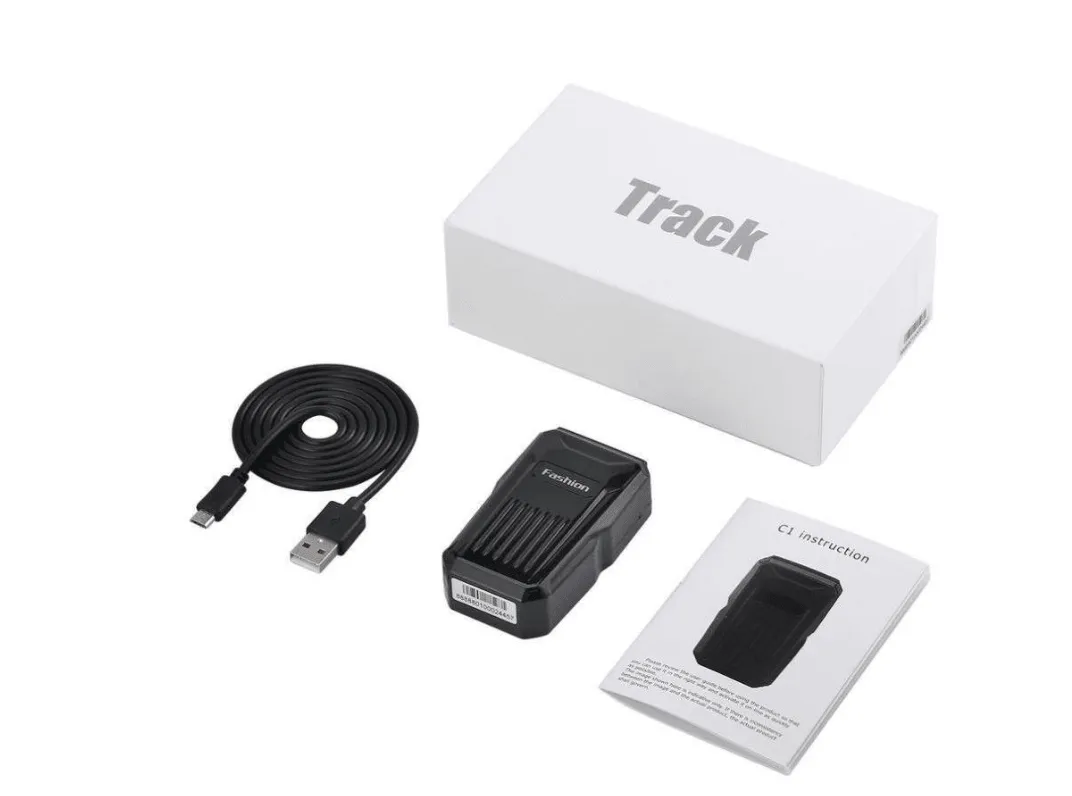 ANDOWL GPS VEHICLE TRACKER W/ STRONG MAGNET - C1B