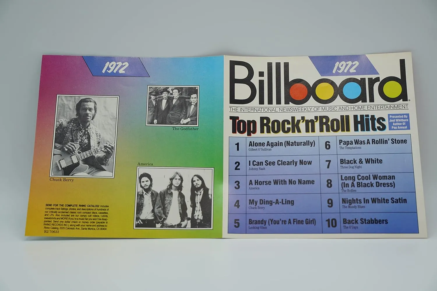 Billboard Top Rock'n'Roll Hits: 1972