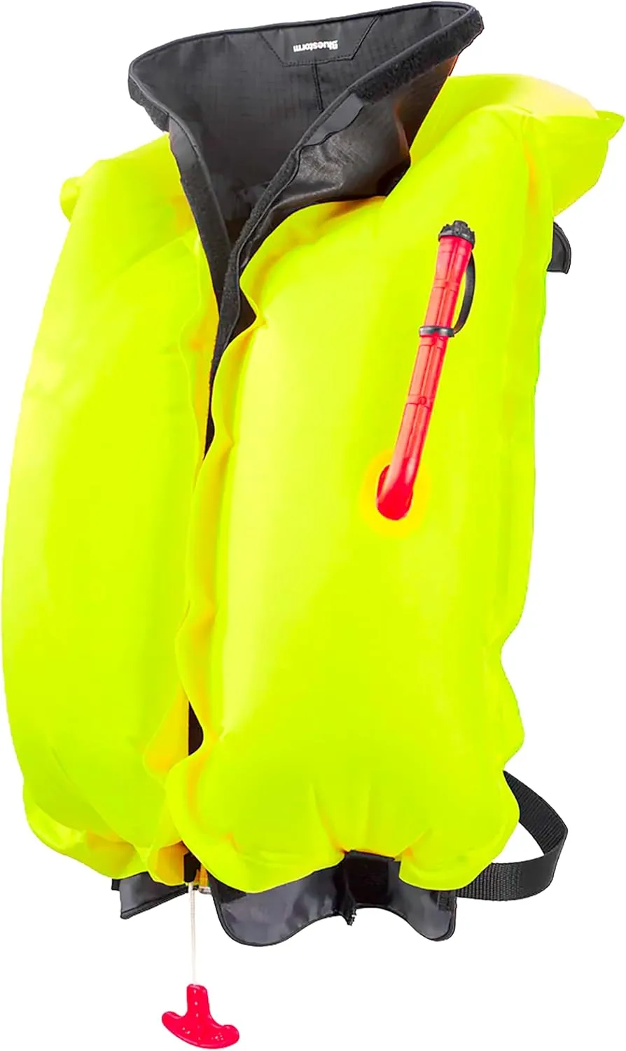 BLUESTORM Gear Cirrus26 Inflatable PFD Life Jackets for Adults | US Coast Guard Approved Automatic Life Vest w/Manual Override Convertibility