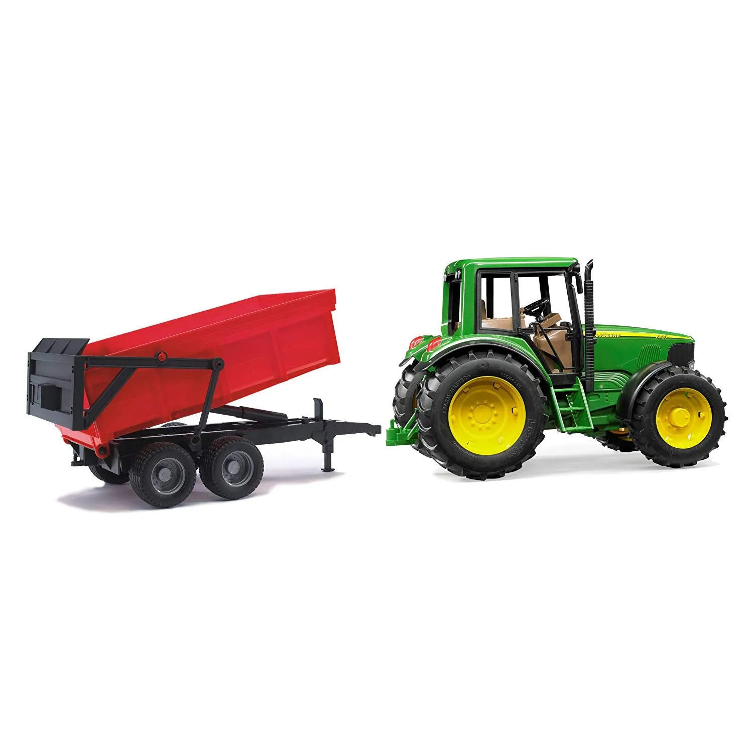 Bruder John Deere 6920 with Tipping trailer