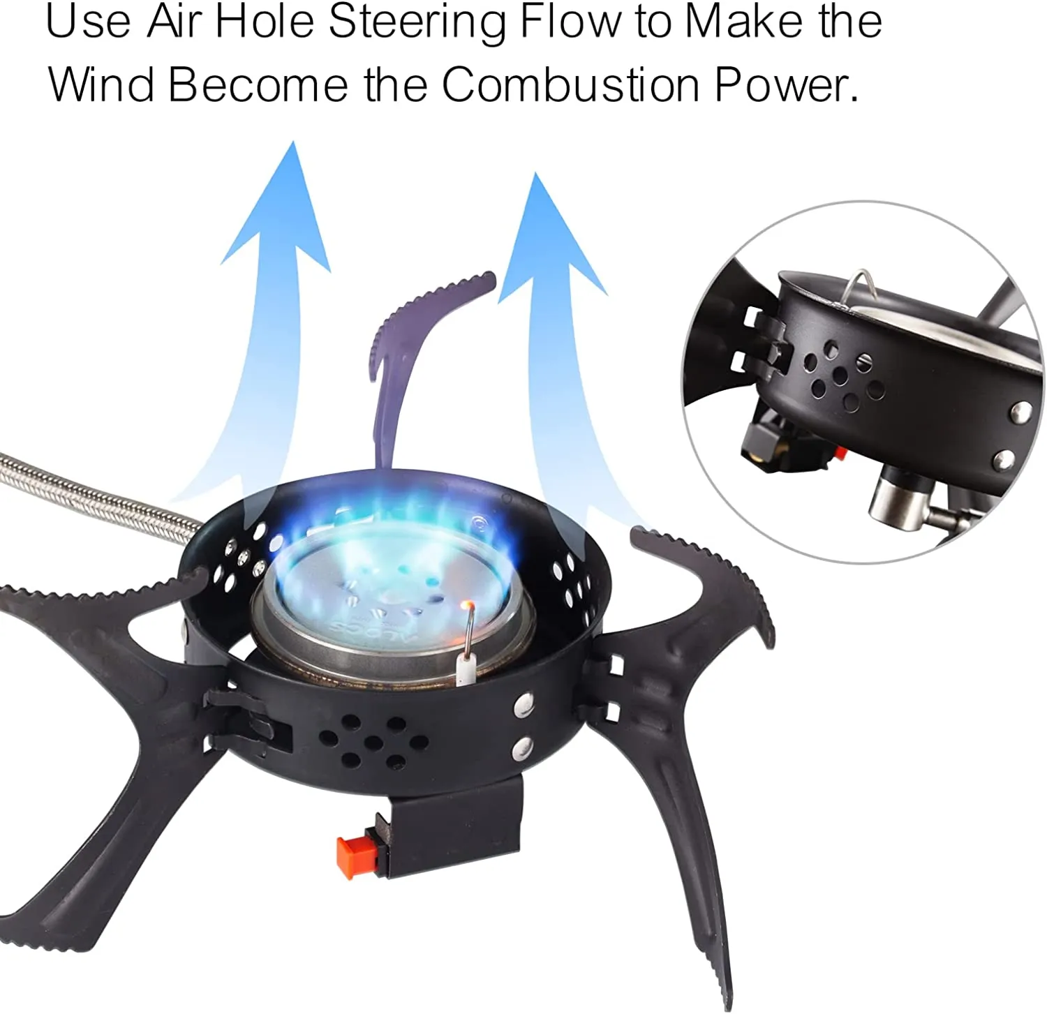 Camping Portable Wind Resistance Gas Stove