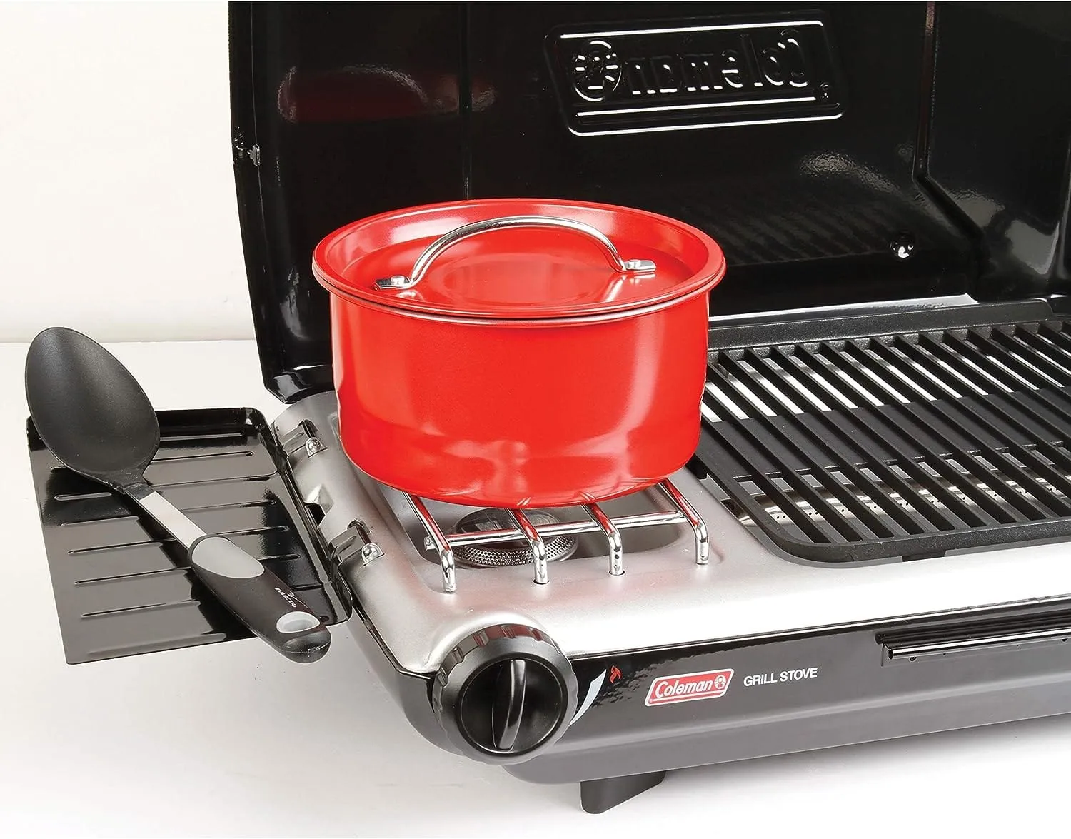 Coleman Camping Grill/Stove - 2-Burner Propane Tabletop Grill - Fits 10" Pan