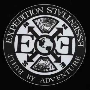 Expedition Essentials logo Sticker (Built By Adventure)