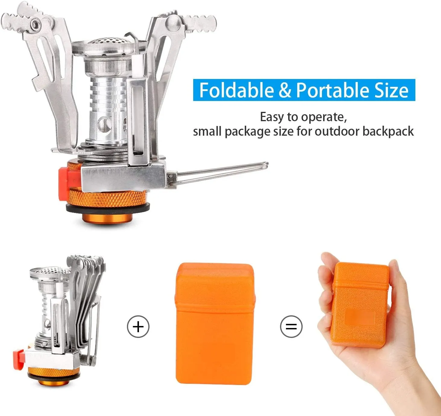 Explorer's Camping Cookware Set with Stove