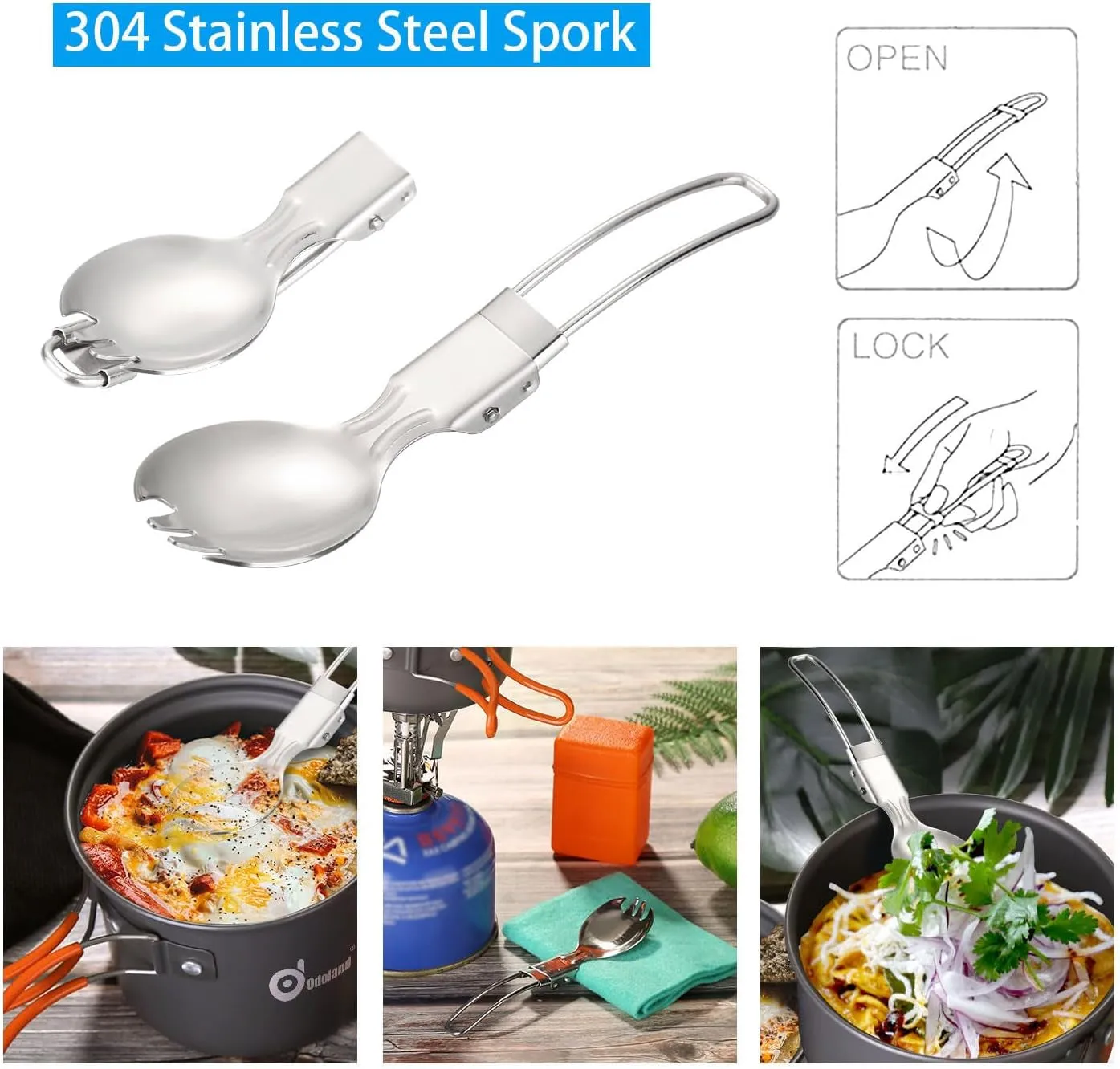 Explorer's Camping Cookware Set with Stove