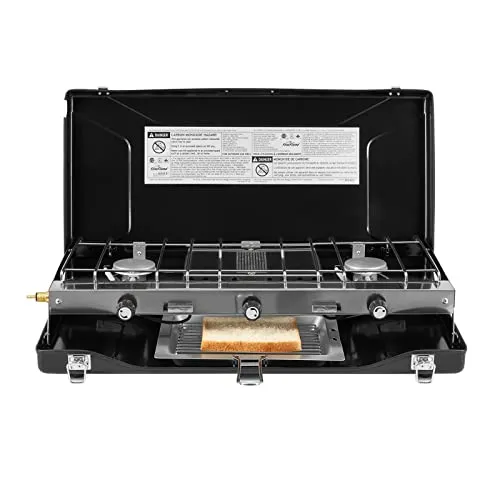 FineFlame 3 Burner Propane Stove 20,400 BTU Portable Gas Stove
