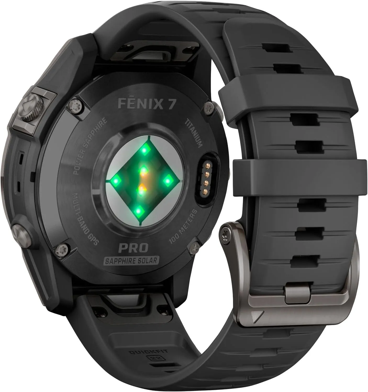 Garmin fēnix 7 Pro Sapphire Solar GPS Smartwatch - 47mm, Multisport, Grey/Black