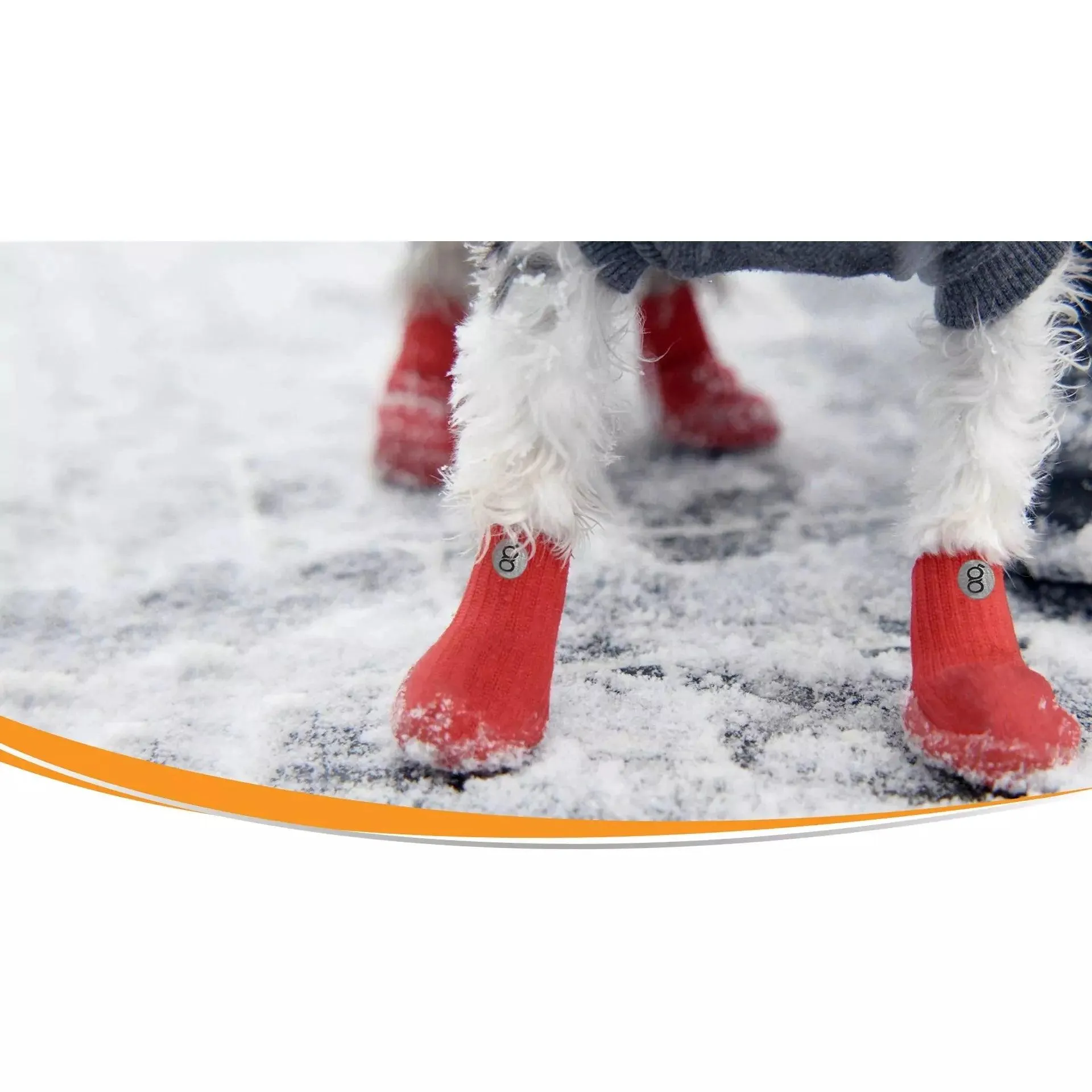 Goo-eez All Terrain All Season Dog Boots Red