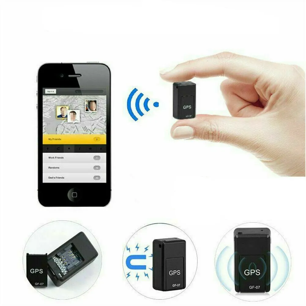 Kubra GF-07 Mini GPS Magnetic Tracker Device