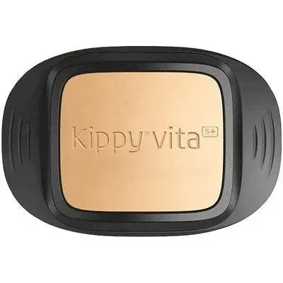 Localizzatore per Animali con GPS Tracker   - Kippy VITA S  - Tabacco e Nero