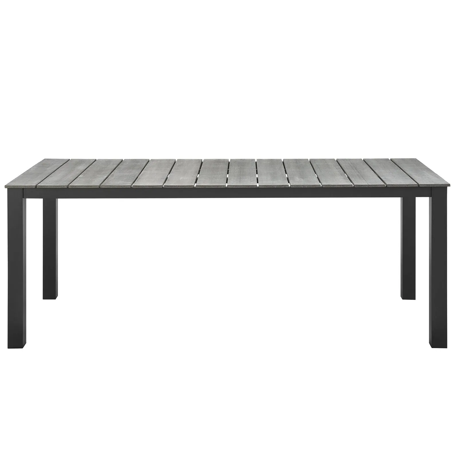 Maine 7 Piece outdoor Patio Dining Set - Wooden Dining Room Table