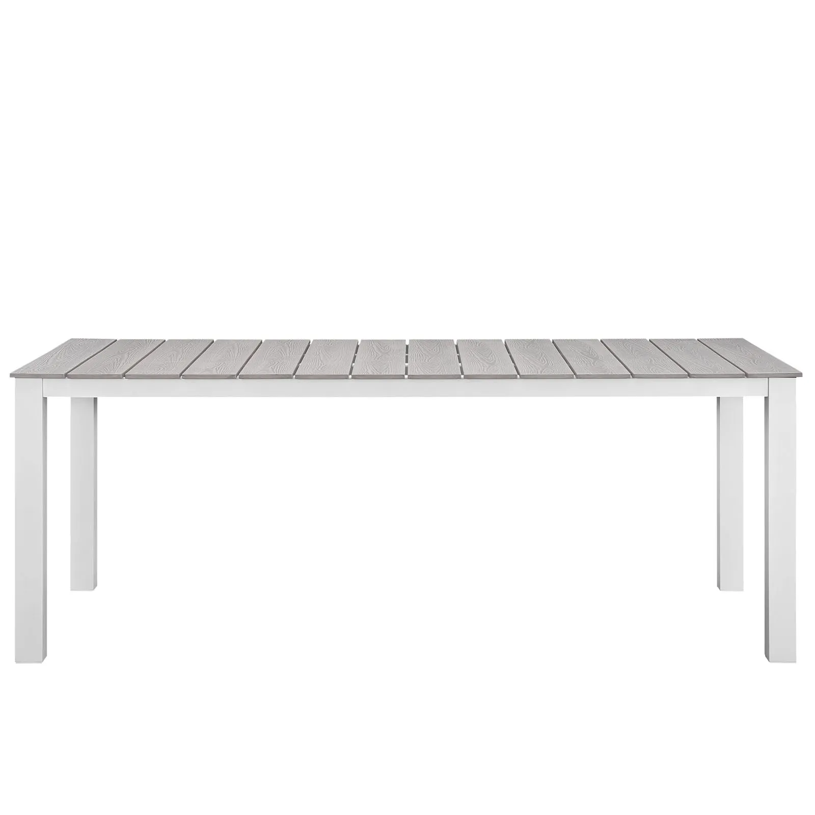 Maine 7 Piece outdoor Patio Dining Set - Wooden Dining Room Table