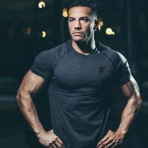 MEN'S BF DRY FIT FITTED TRAINING T-SHIRT