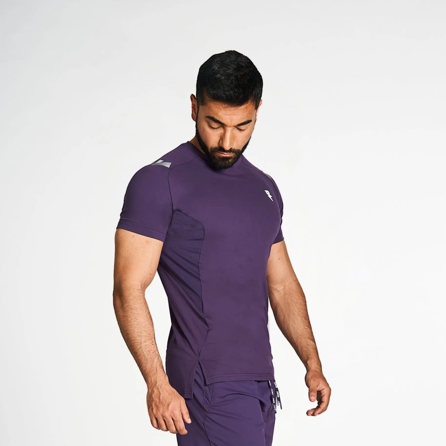 Mesh Performance T-Shirt - Purple
