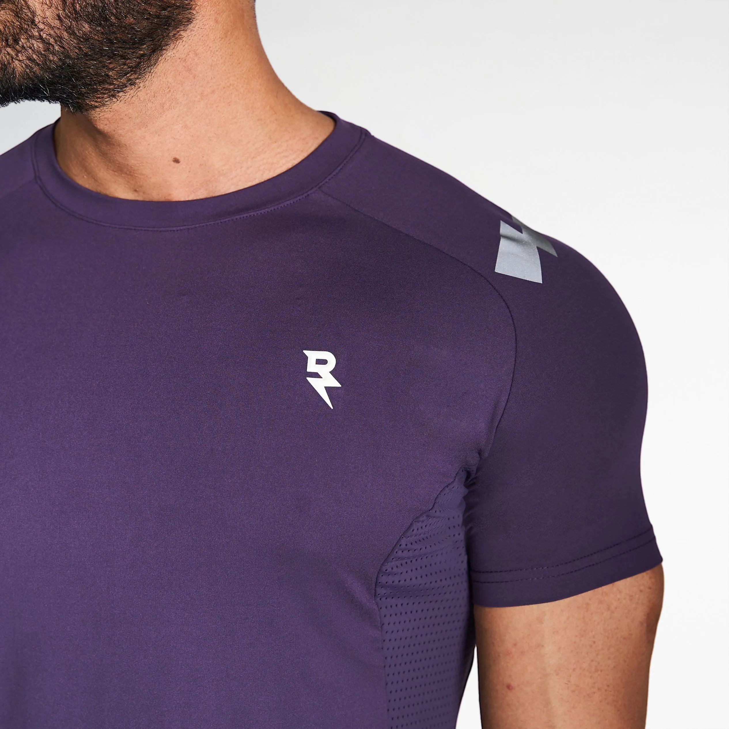 Mesh Performance T-Shirt - Purple