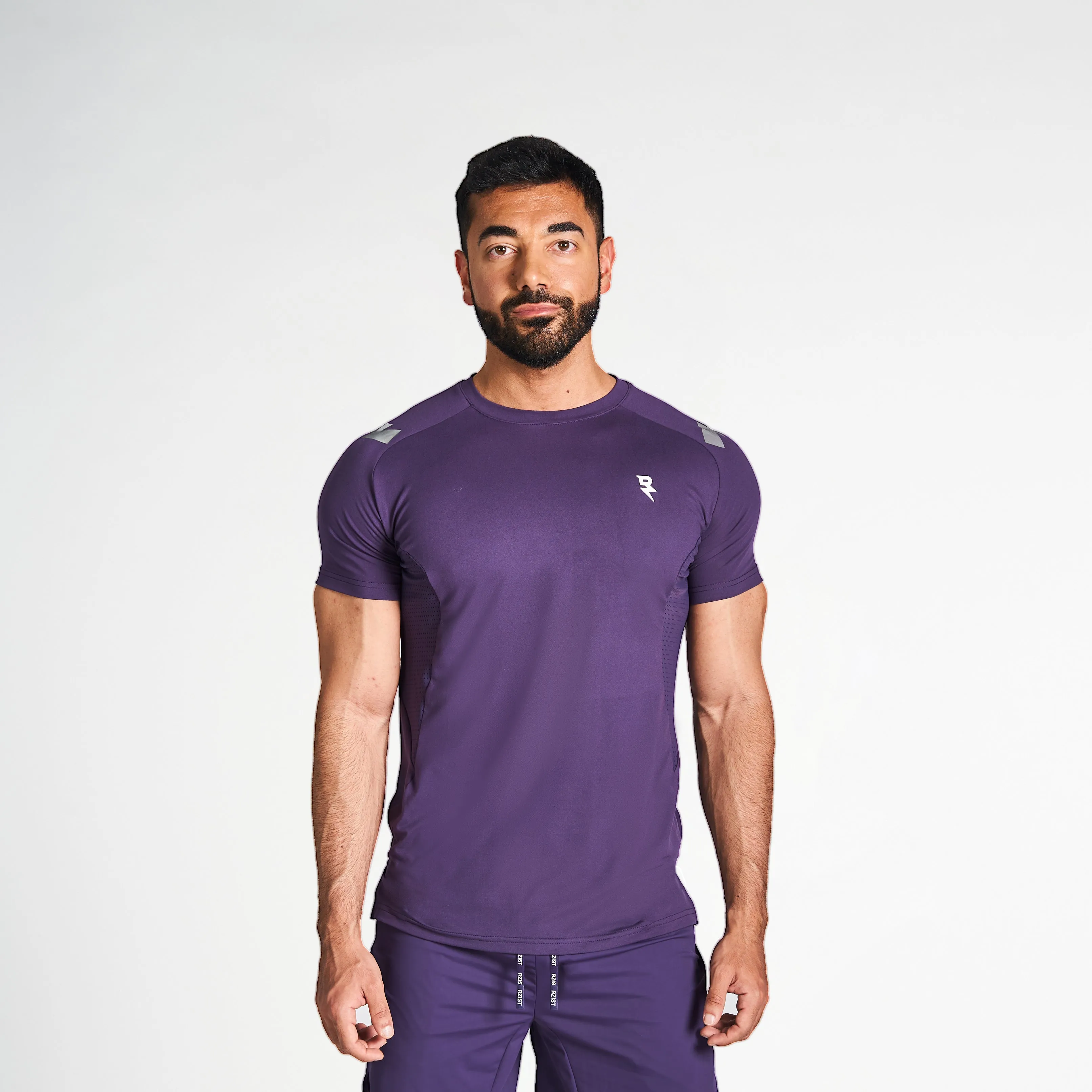 Mesh Performance T-Shirt - Purple