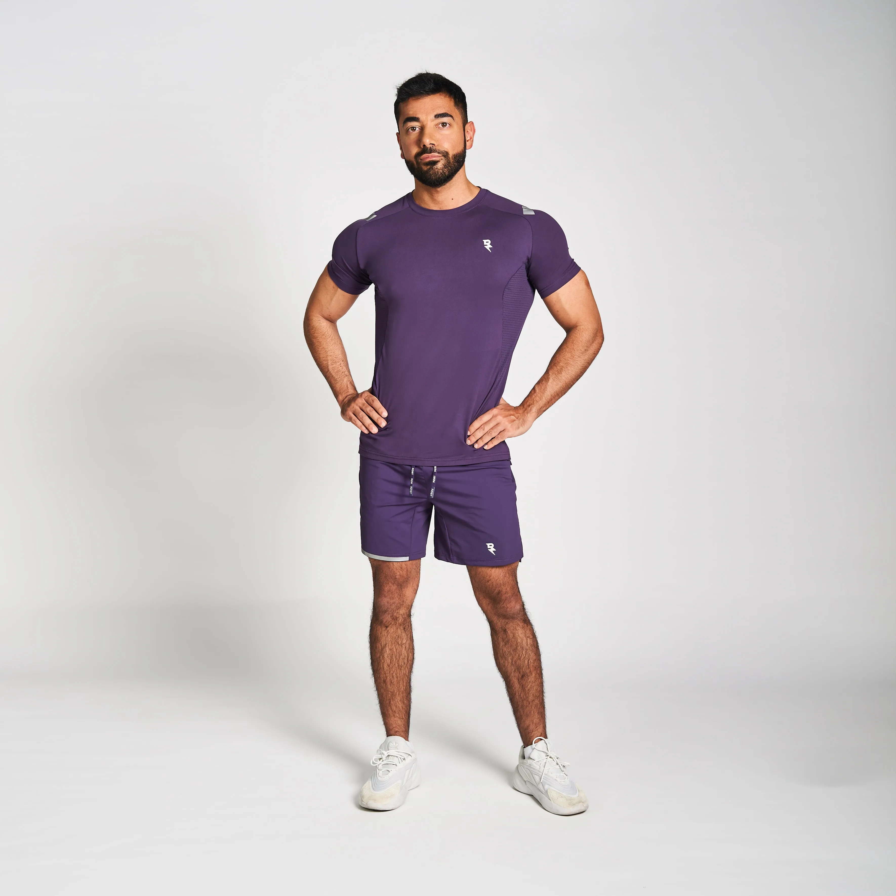 Mesh Performance T-Shirt - Purple
