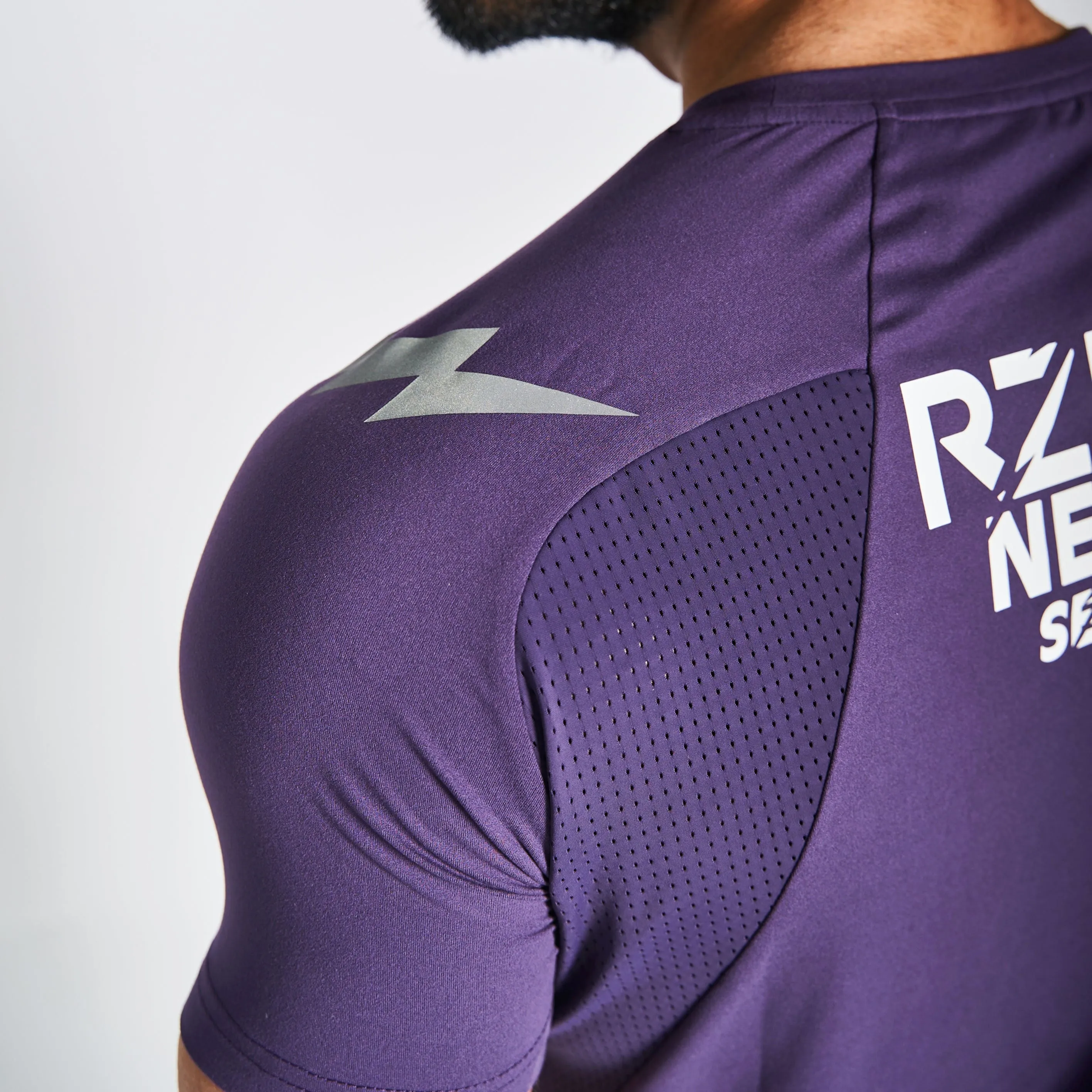 Mesh Performance T-Shirt - Purple