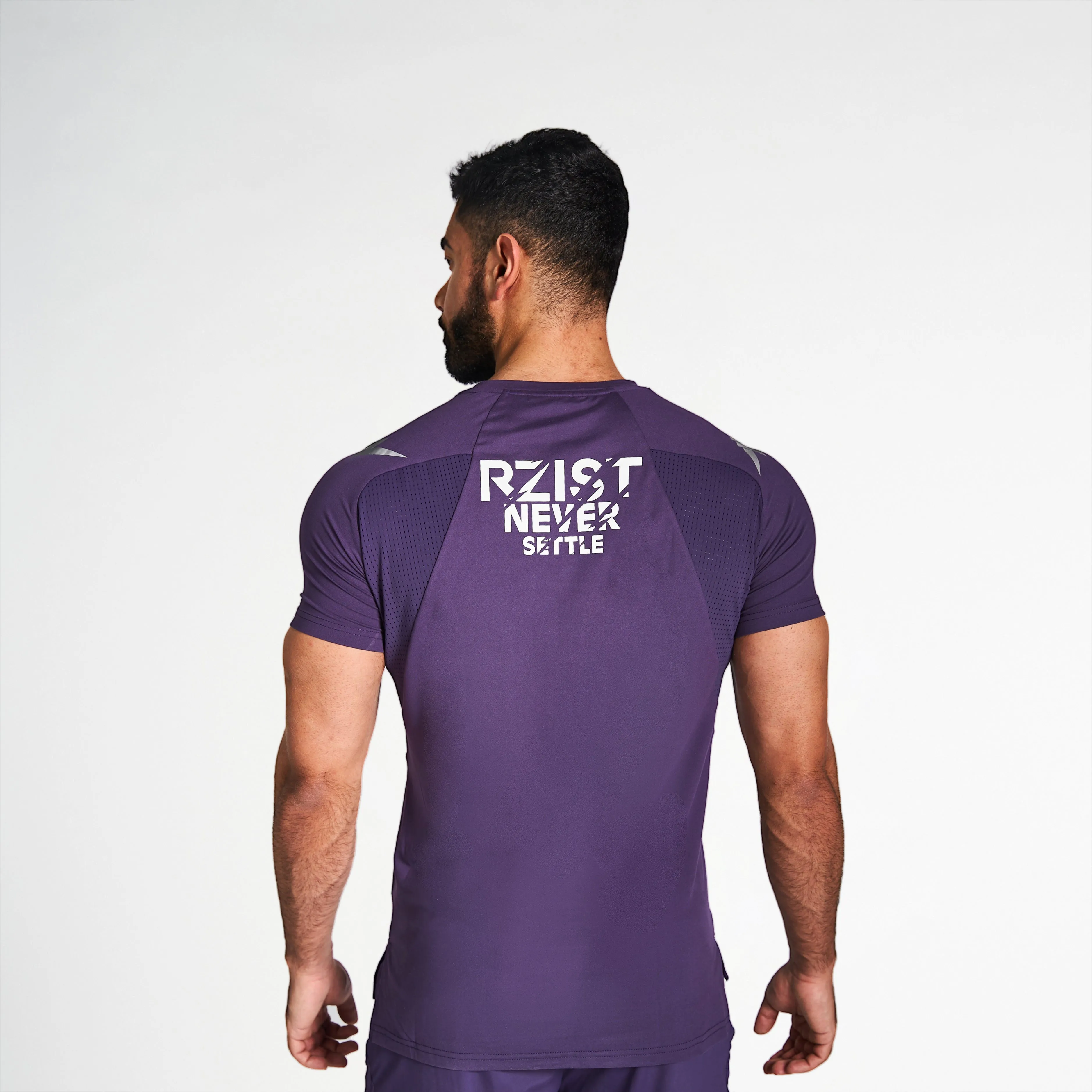 Mesh Performance T-Shirt - Purple