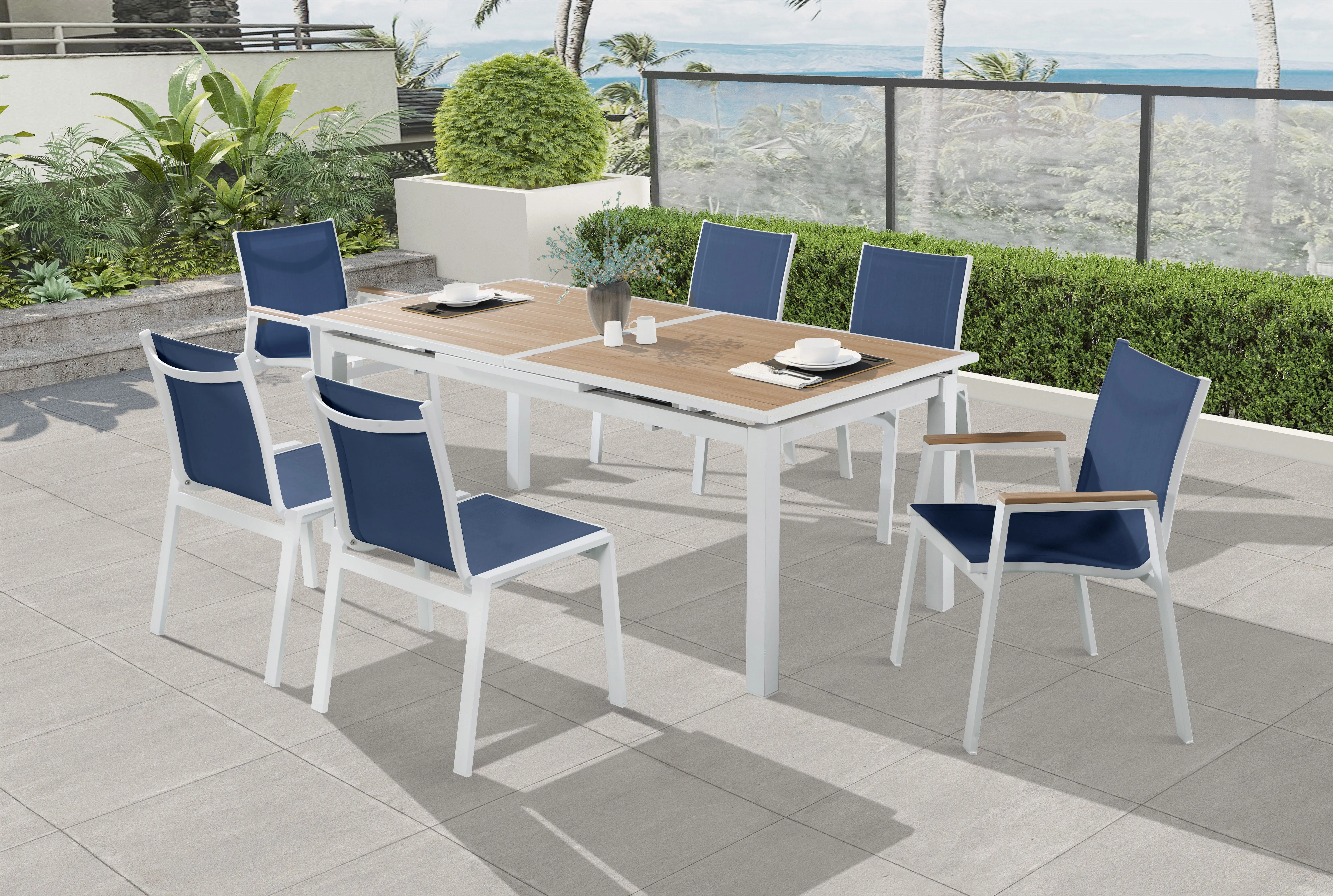 Nizuc - Outdoor Patio Dining Chair Set