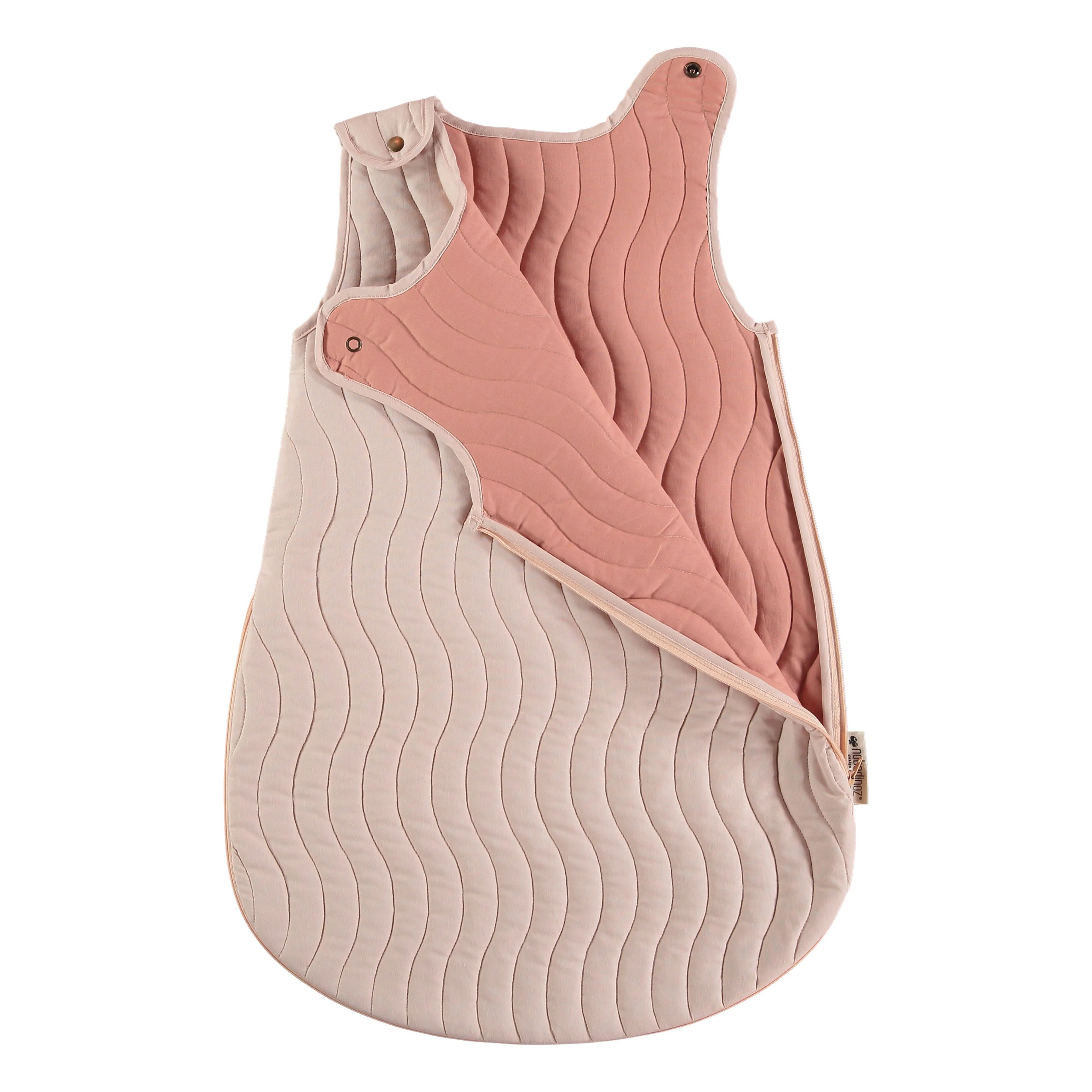 nobodinoz Sleeping Bag Oslo Bloom Pink