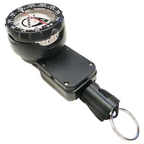 Oceanic New Compass Mounted on a 32 Inch Retractor