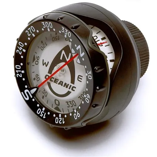 Oceanic New Compass Mounted on a 32 Inch Retractor