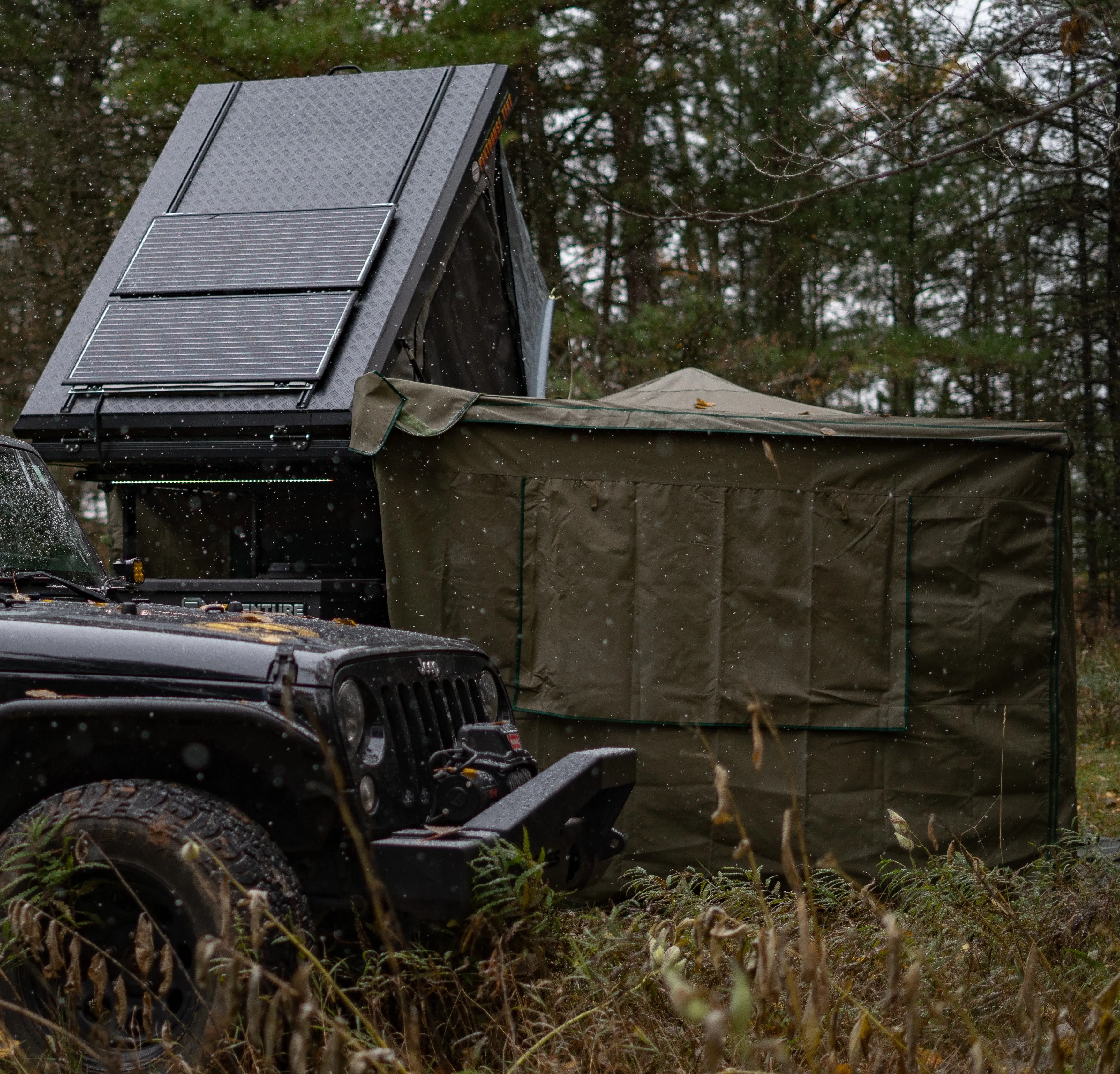 Ostrich Wing Awning Wall Kit