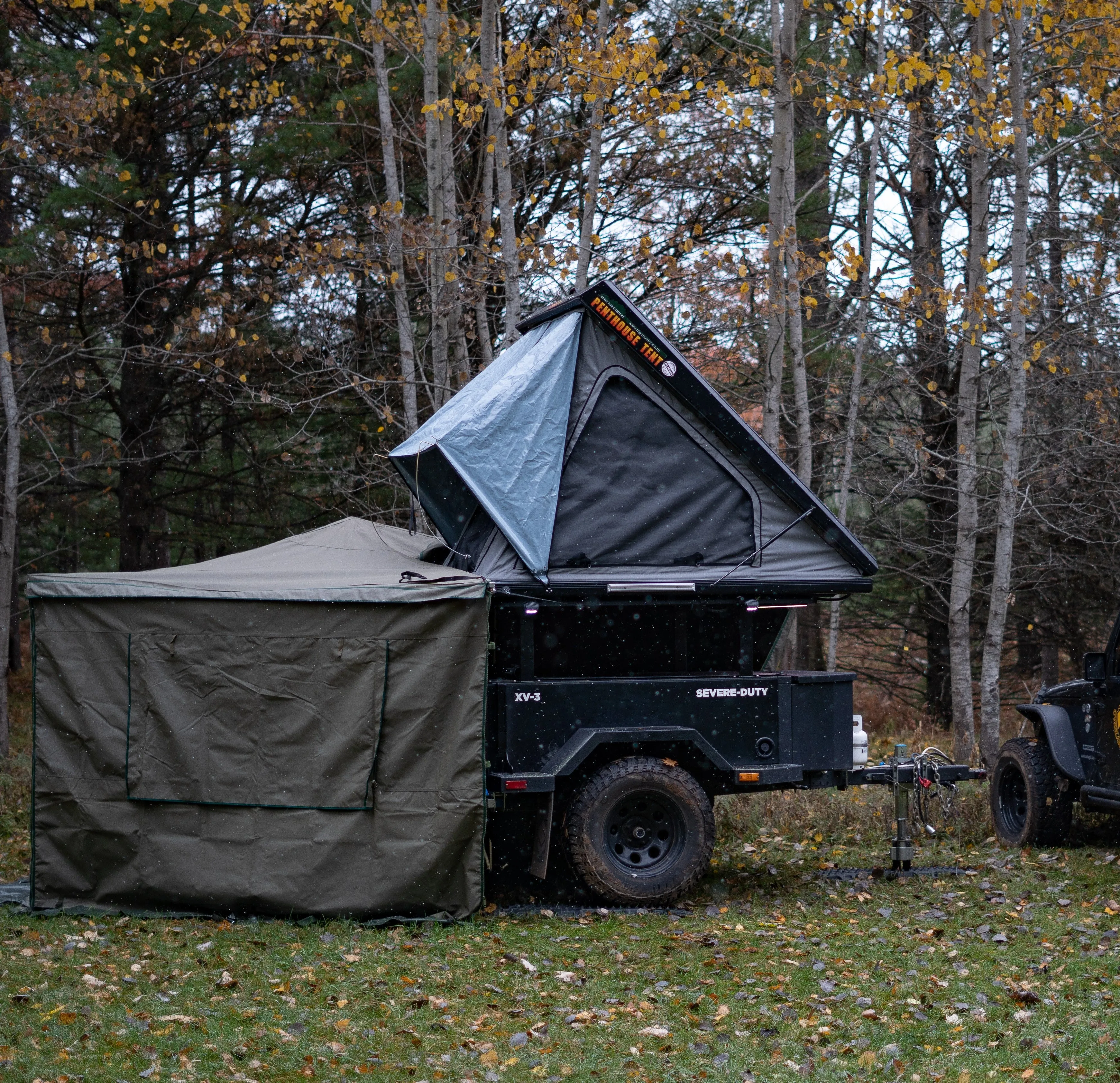 Ostrich Wing Awning Wall Kit