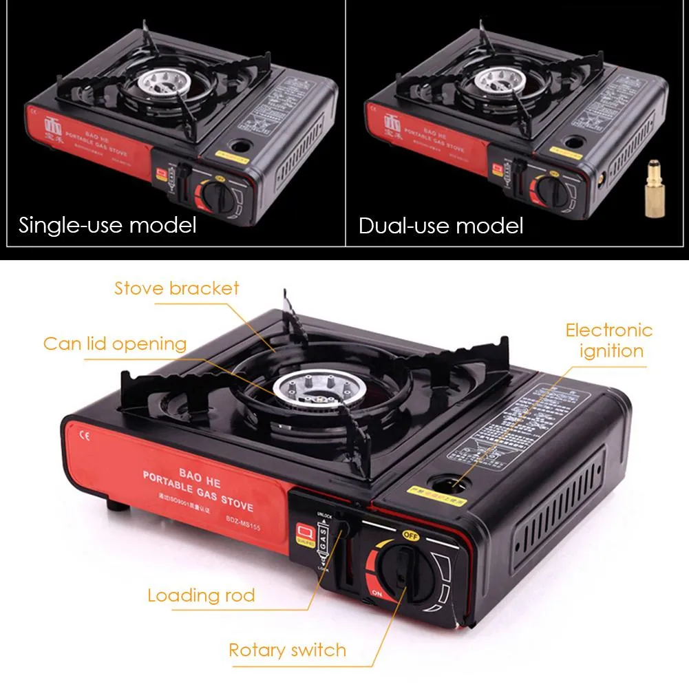 Portable Butane Gas Stove With Carrying Case