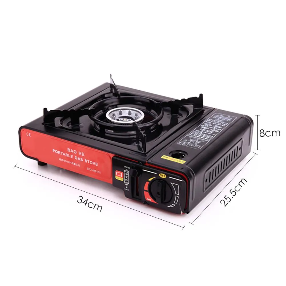 Portable Butane Gas Stove With Carrying Case