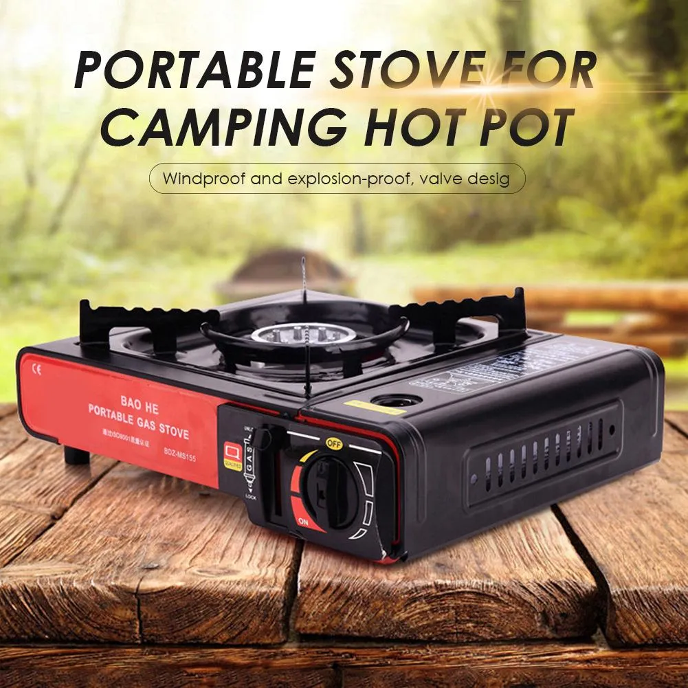 Portable Butane Gas Stove With Carrying Case