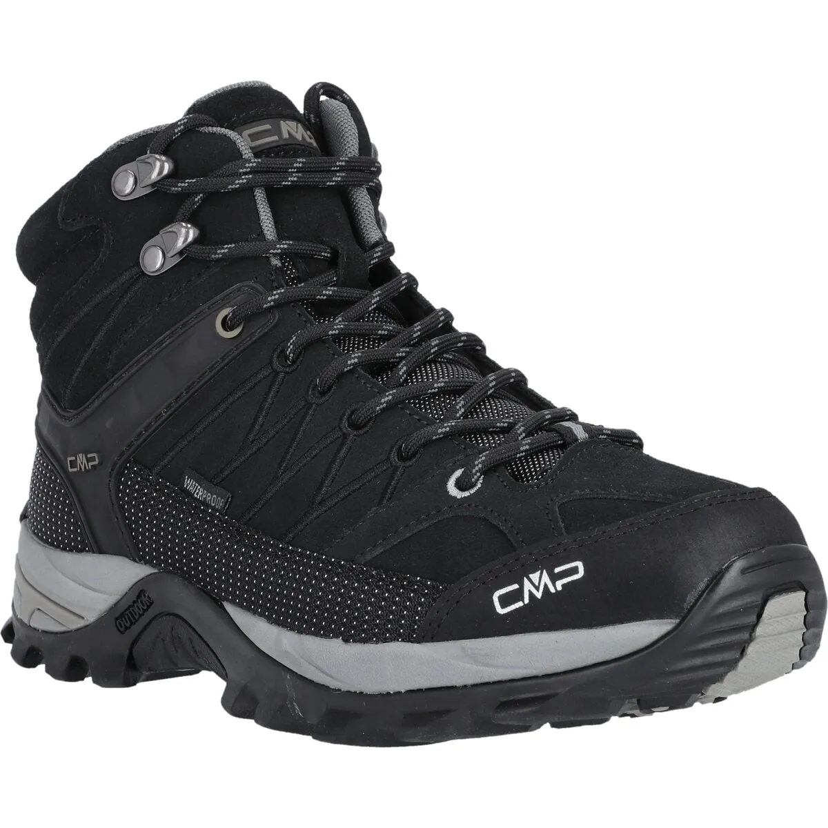 Rigel Mid M WP Adult Boot - Nero-Grey