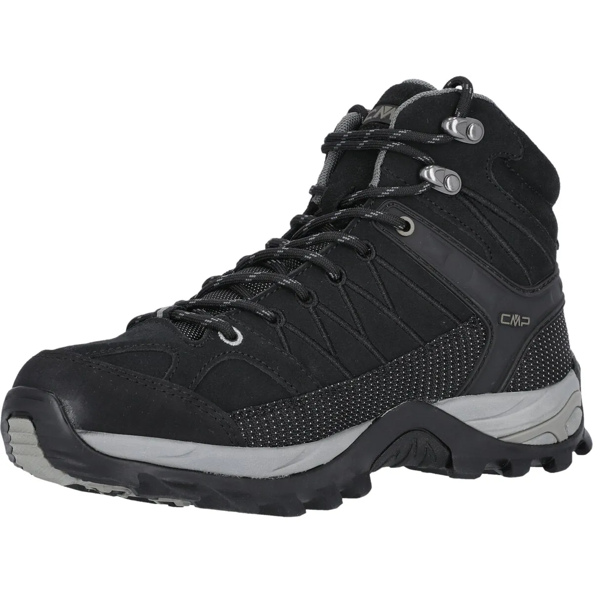 Rigel Mid M WP Adult Boot - Nero-Grey