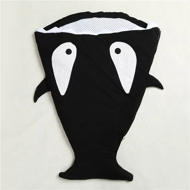 SR058 2017 Shark newborn sleeping bag sleeping bag winter stroller bed swaddle blanket wrap bedding cute baby sleeping bag