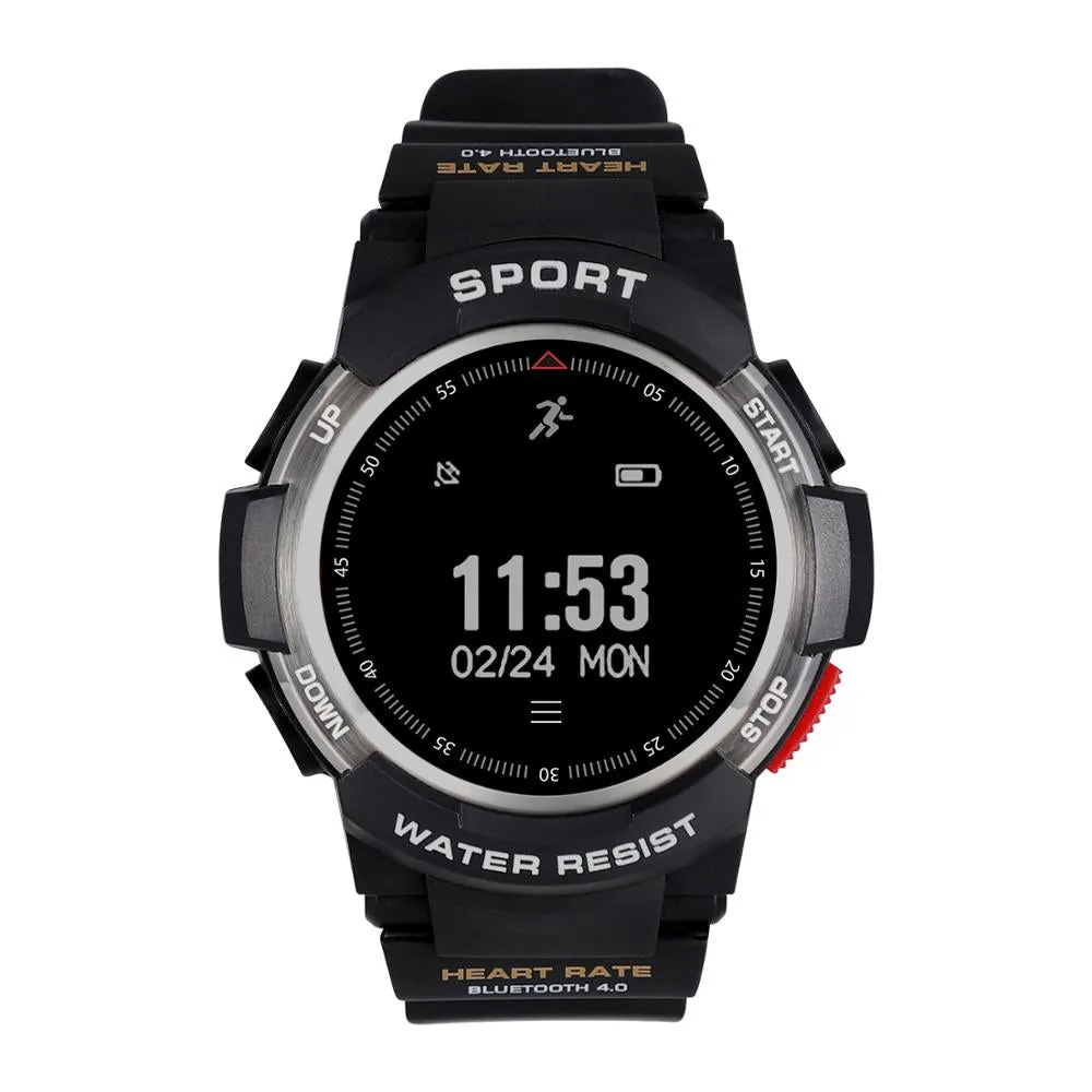Touch Screen Fitness Tracker GPS SmartWatch, Multi Sports, and Heart Rate Monitor Waterproof