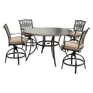 Traditions Five-Piece High-Dining Bar Set