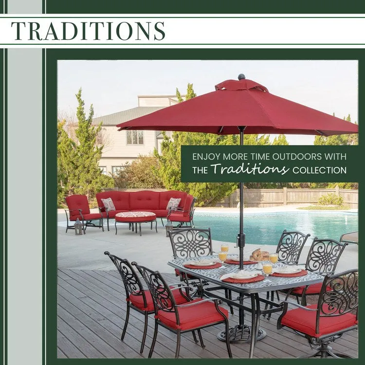 Traditions Seven-Piece High-Dining Bar Set