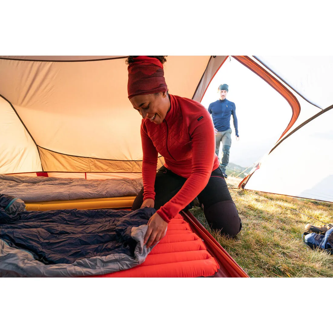 Trekking Sleeping Bag MT500 15°C - Polyester
