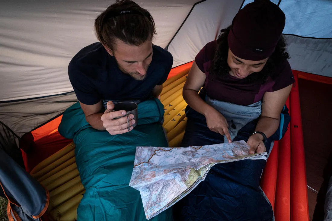Trekking Sleeping Bag MT500 15°C - Polyester
