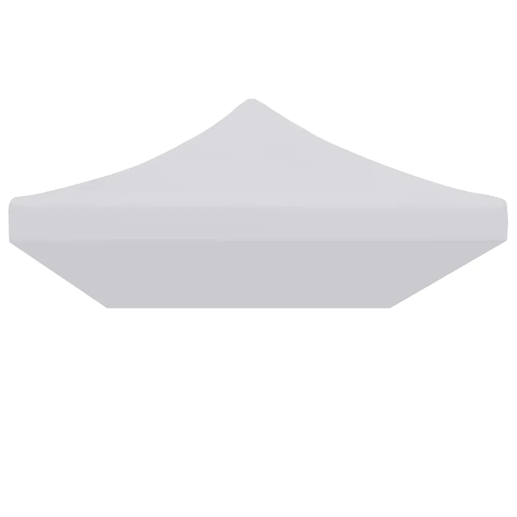 vidaXL Party Tent Roof 3x6 m White