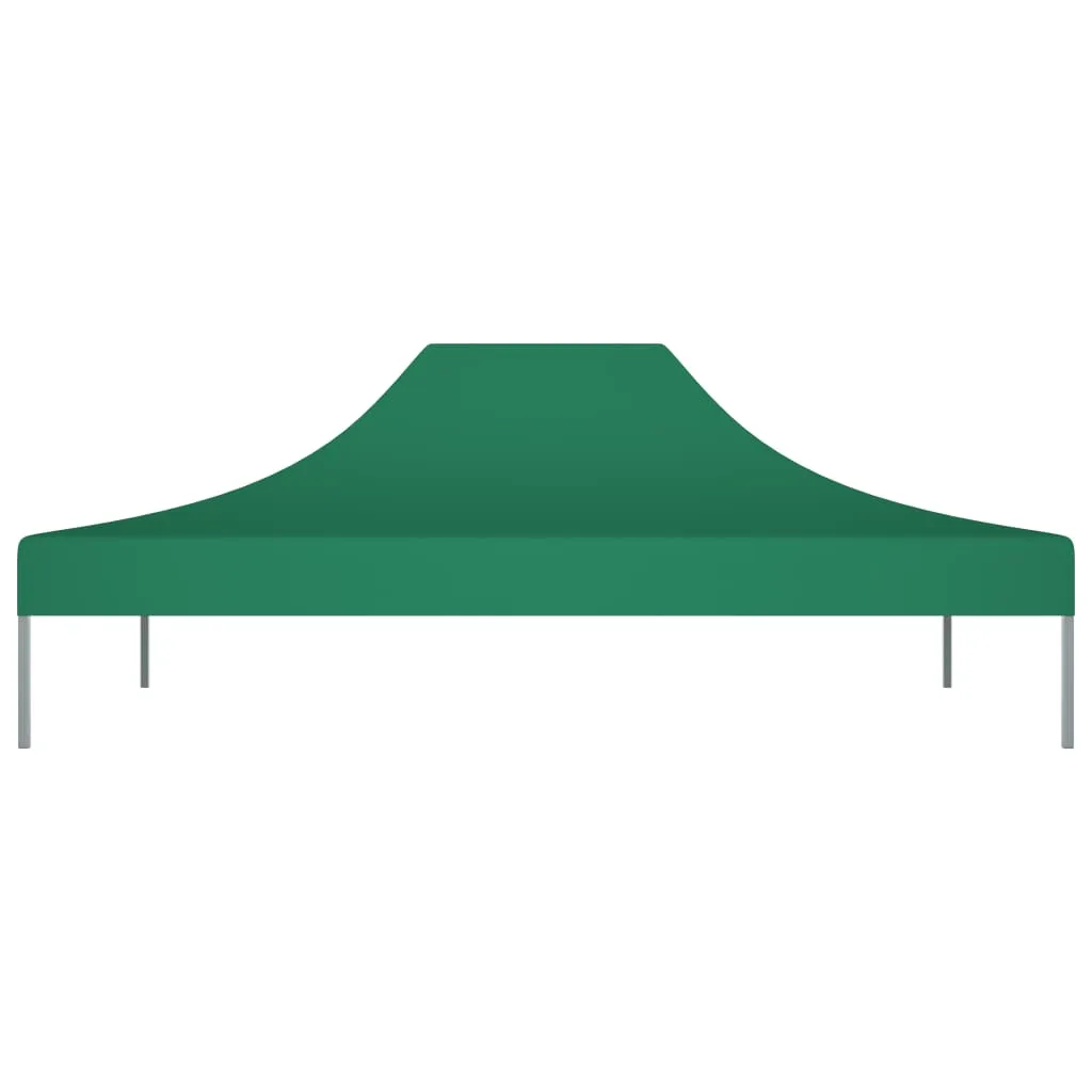vidaXL Party Tent Roof 4.5x3 m Green 270 g/m²